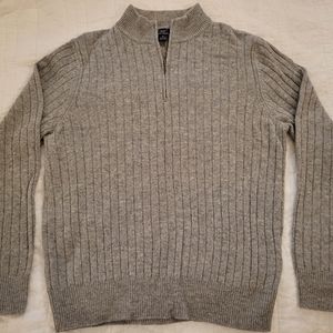 Gray Brooks Brothers men's sweater